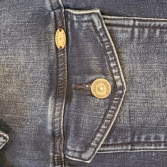 Frankie & Stella Denim Jacket in Blue Size 3X - Picture 7 of 11
